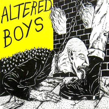 ALTERED BOYS "Left Behind" 7" EP (MATW) Yellow Vinyl